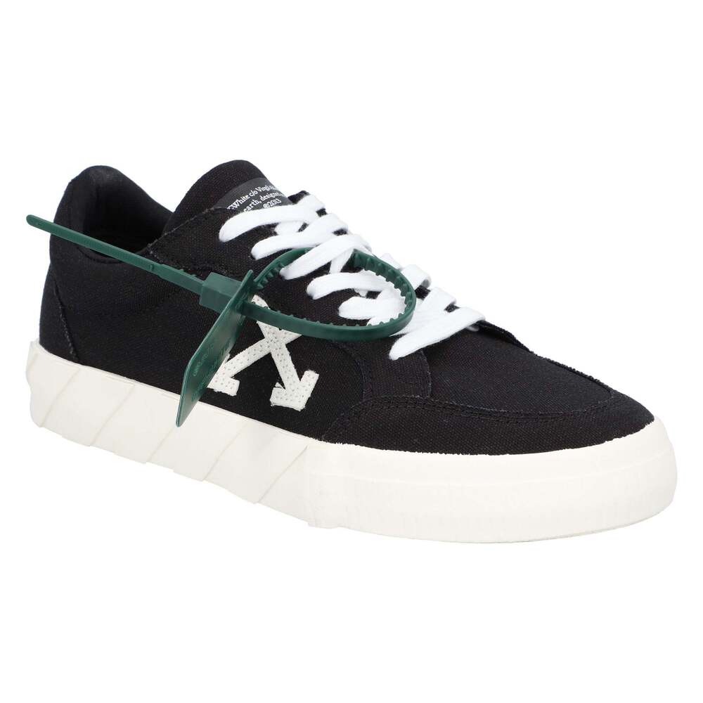 OFF-WHITE Low-Top Vulcalized Canvas Sneakers